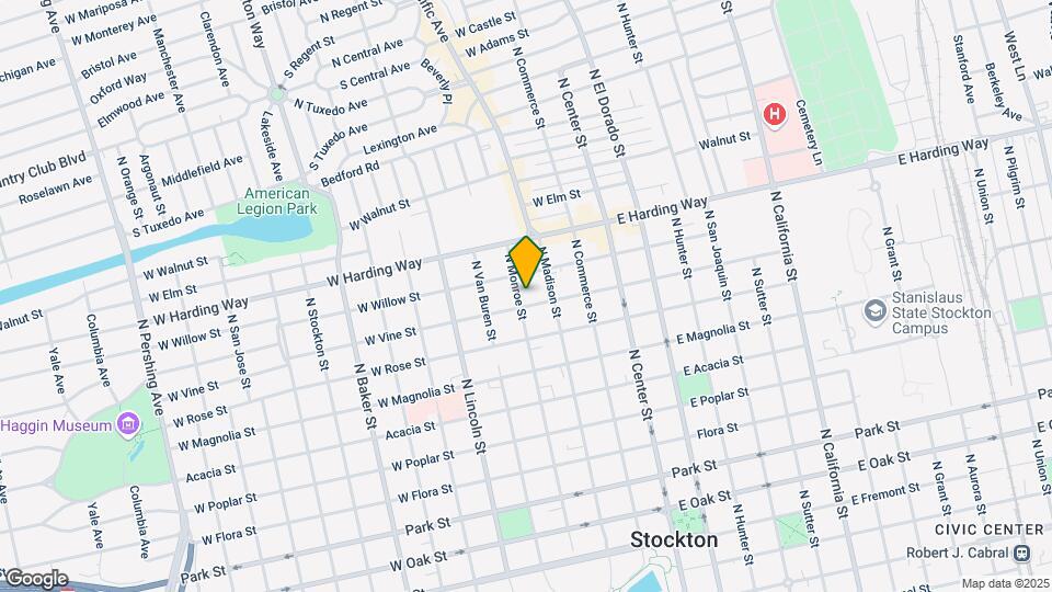 1320 N Monroe St Map and Location Details