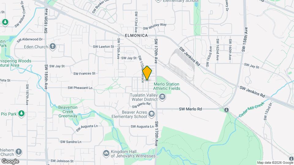 1633 SW 171st Terrace Map and Location Details