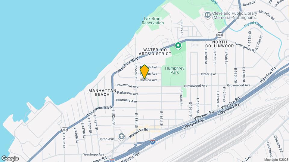 15714 Corsica Ave Map and Location Details