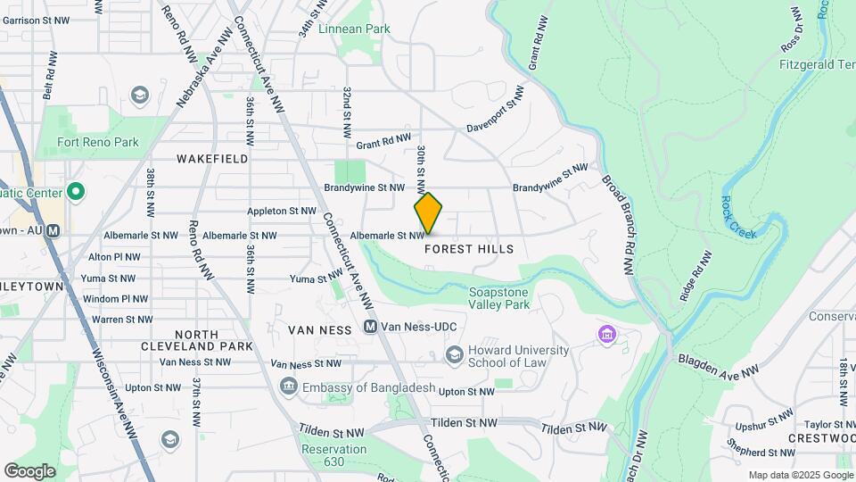 2948 Albemarle St NW Map and Location Details