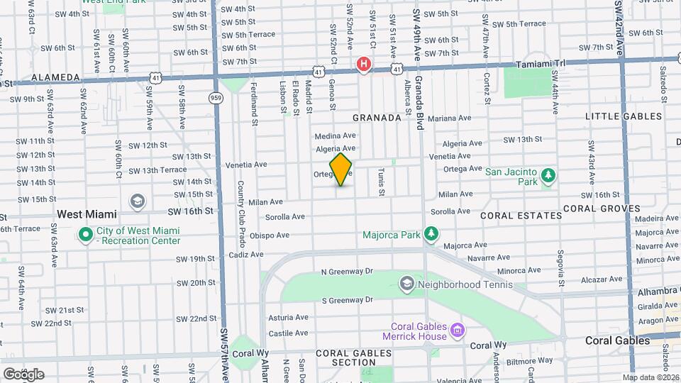 1507 Genoa St Map and Location Details