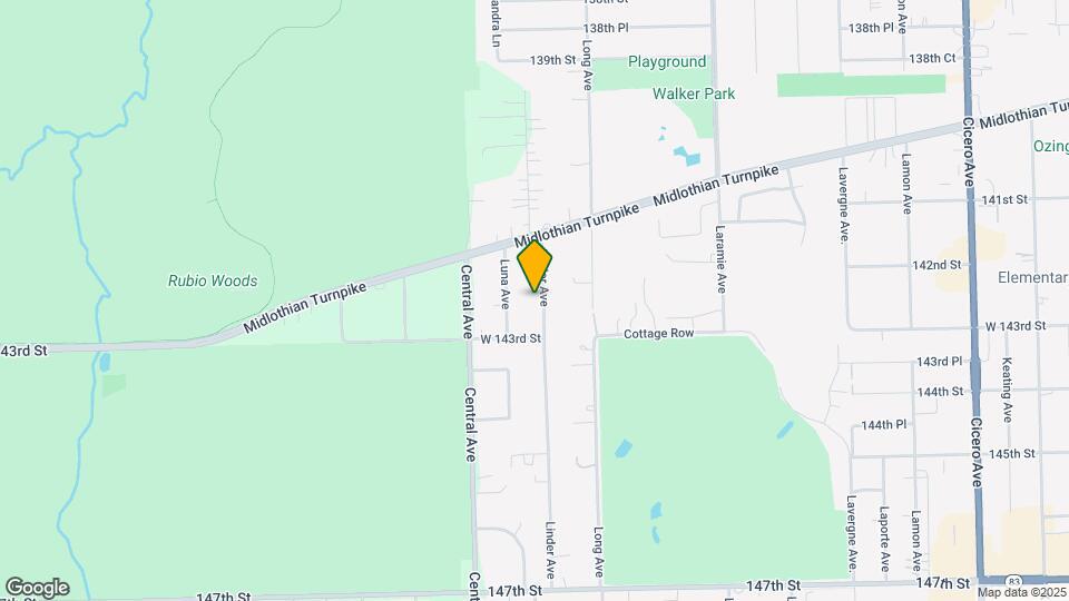 14240 Linder Ave Map and Location Details