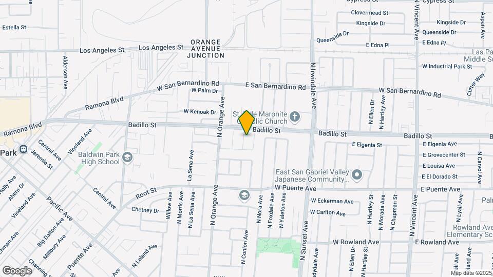 3926 N Frijo Ave Map and Location Details