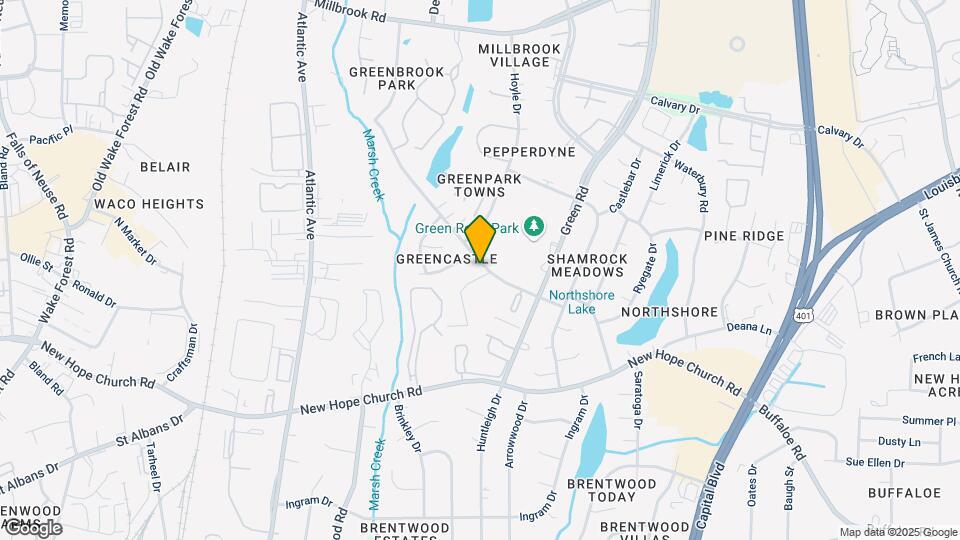 4225 Greencastle Ct Map and Location Details