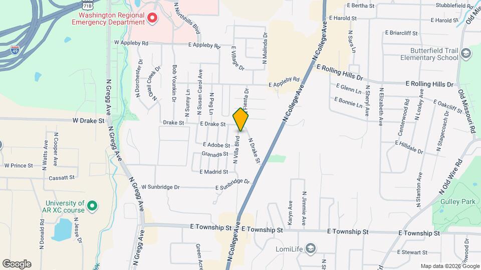 2728 N Villa Blvd Map and Location Details