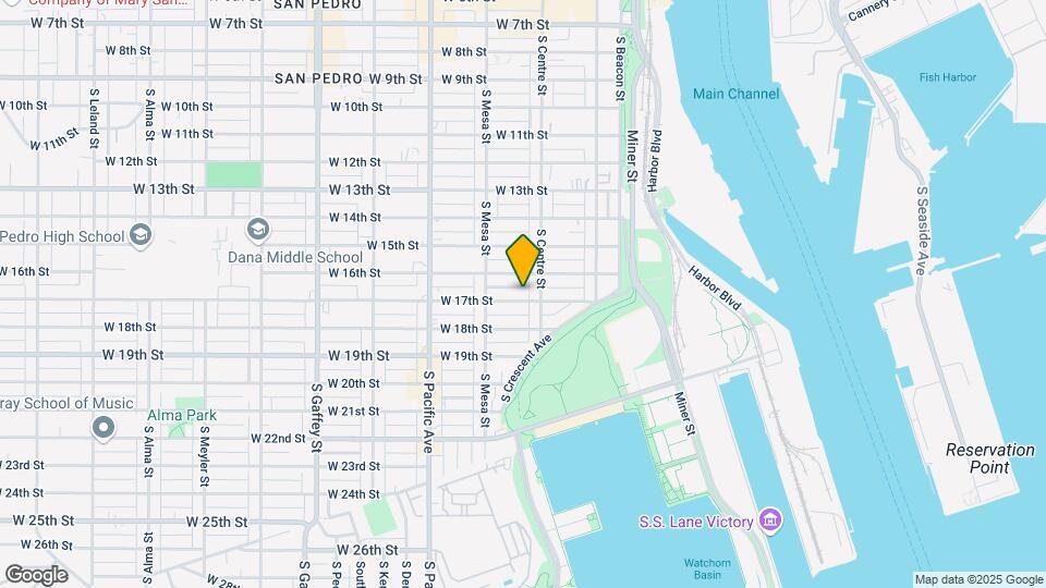 328 W 17th St, Unit 328 w. 17th Mapa y Detalles de la Ubicación