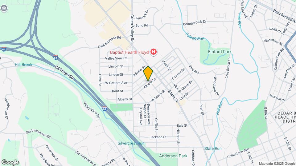 203 Virginia Ct Map and Location Details