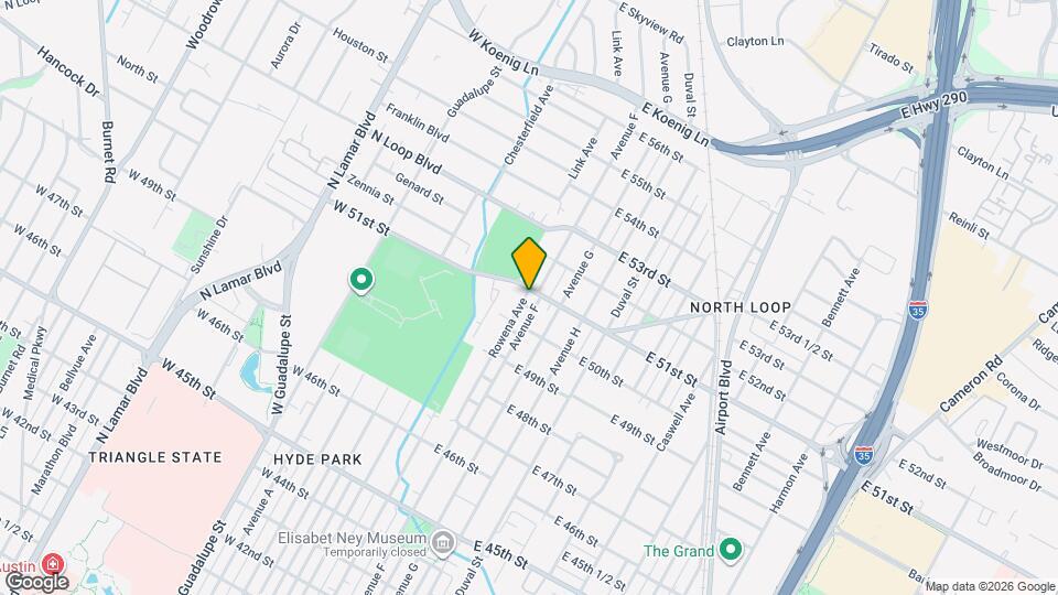 5017 Rowena Ave Map and Location Details