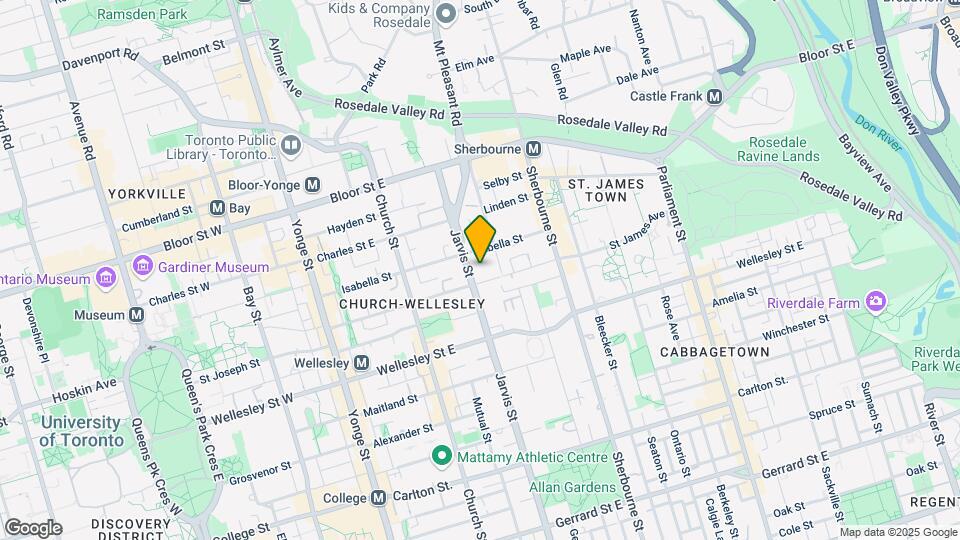561 Jarvis St Map and Location Details