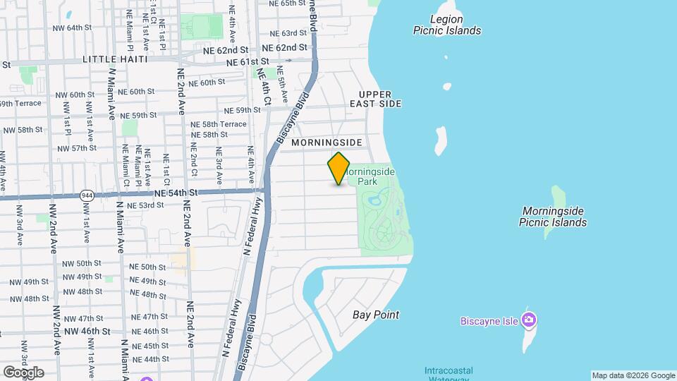 645 NE 53rd St Map and Location Details