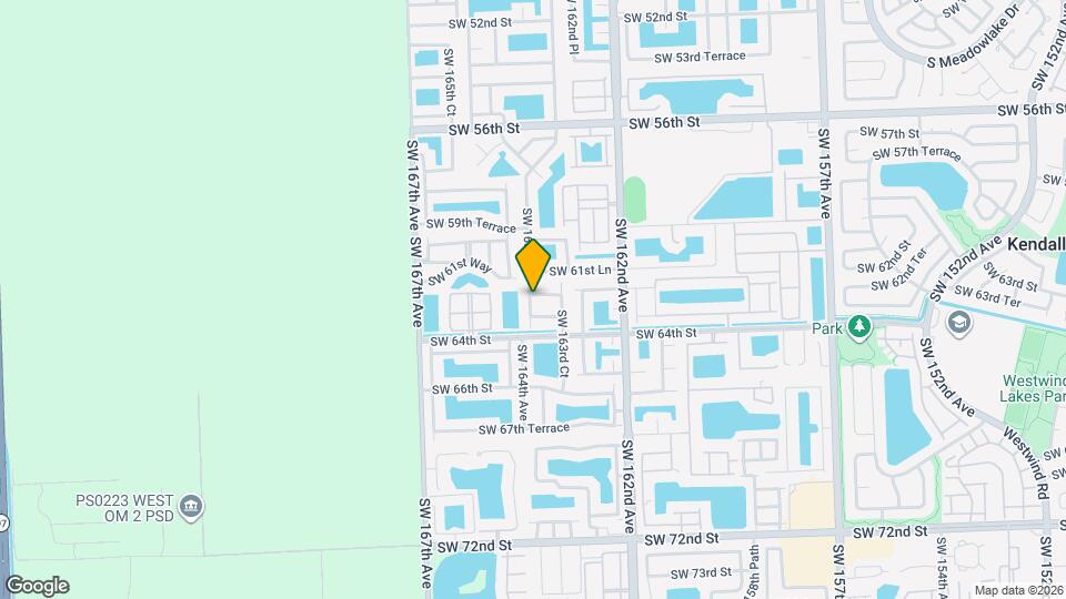 16372 SW 62nd Ter Map and Location Details