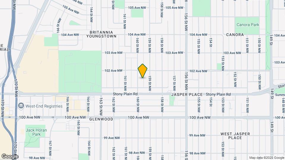 10129 160 St NW Map and Location Details