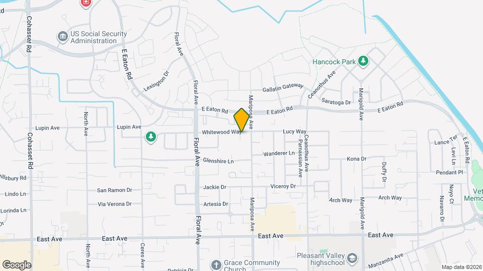 1271 Whitewood Way Map and Location Details