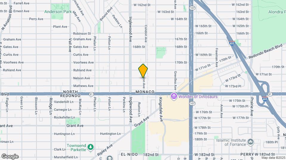 4700 W 172nd St, Unit D Mapa y Detalles de la Ubicación