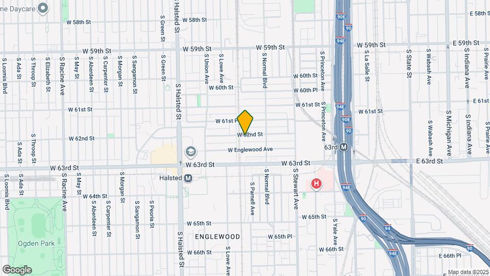 545 W 62nd St Map and Location Details