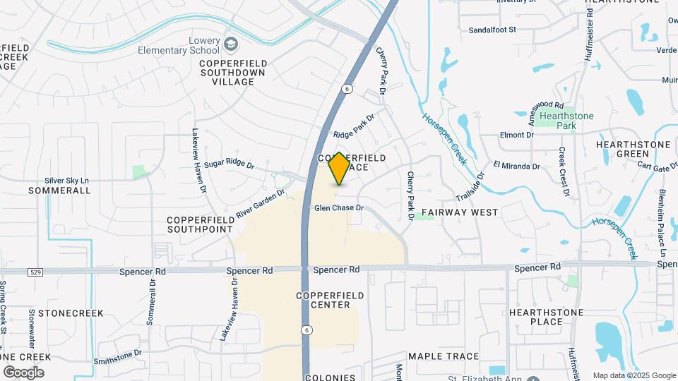 15622 Valley Creek Dr Map and Location Details