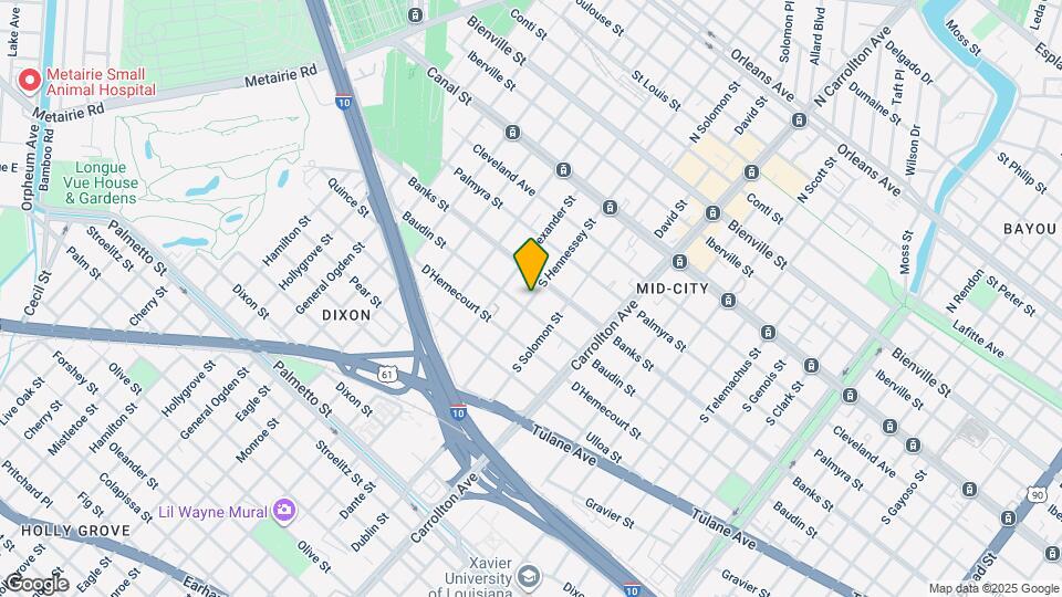 426 S Hennessey St Map and Location Details