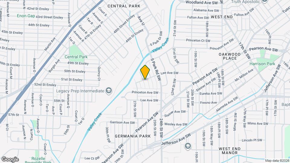 2519 St Charles Ave SW Map and Location Details