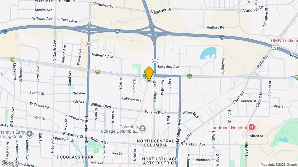 1200 N 8th St Mapa y Detalles de la Ubicación