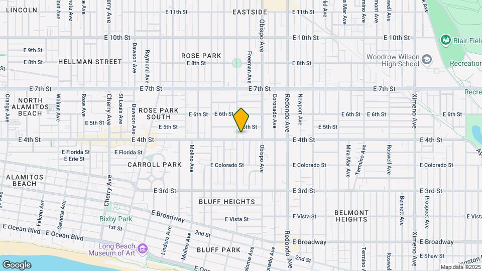 3011 E 4th St Map and Location Details