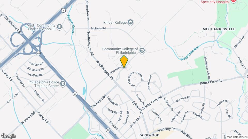 13013 Townsend Rd Map and Location Details