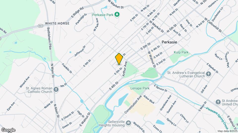 424 S 5th St, Unit C Map and Location Details