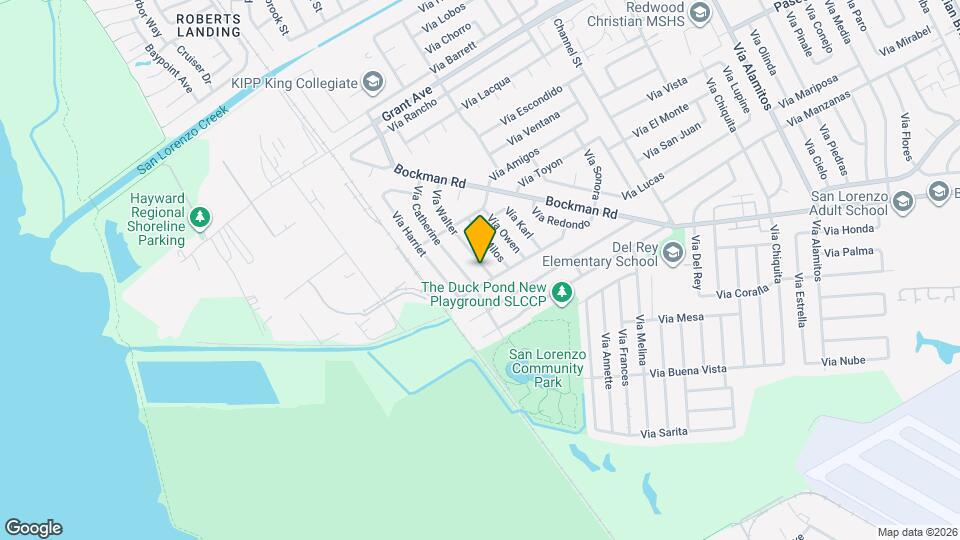 16175 Vía Walter Map and Location Details