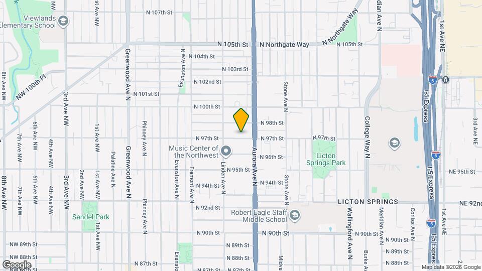 944 N 97th St Map and Location Details