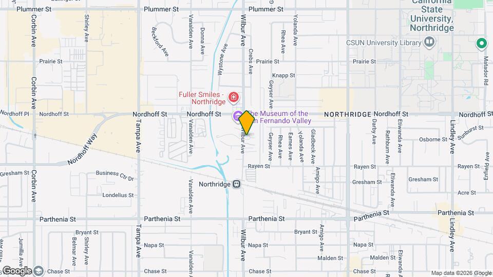 9000 Wilbur Ave, Unit 9000 Mapa y Detalles de la Ubicación
