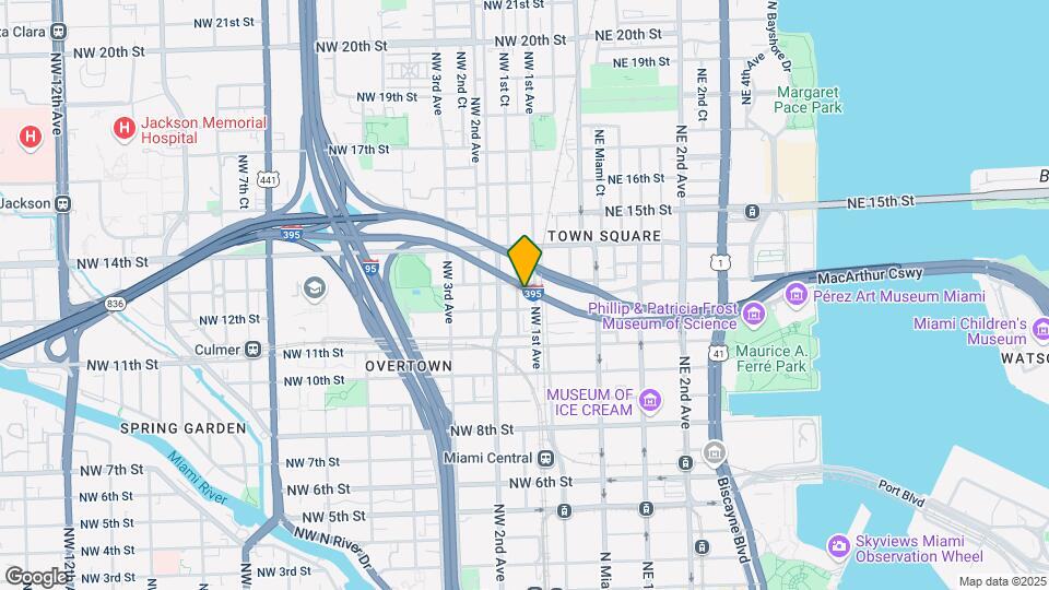 1229 NW 1 Ct Map and Location Details