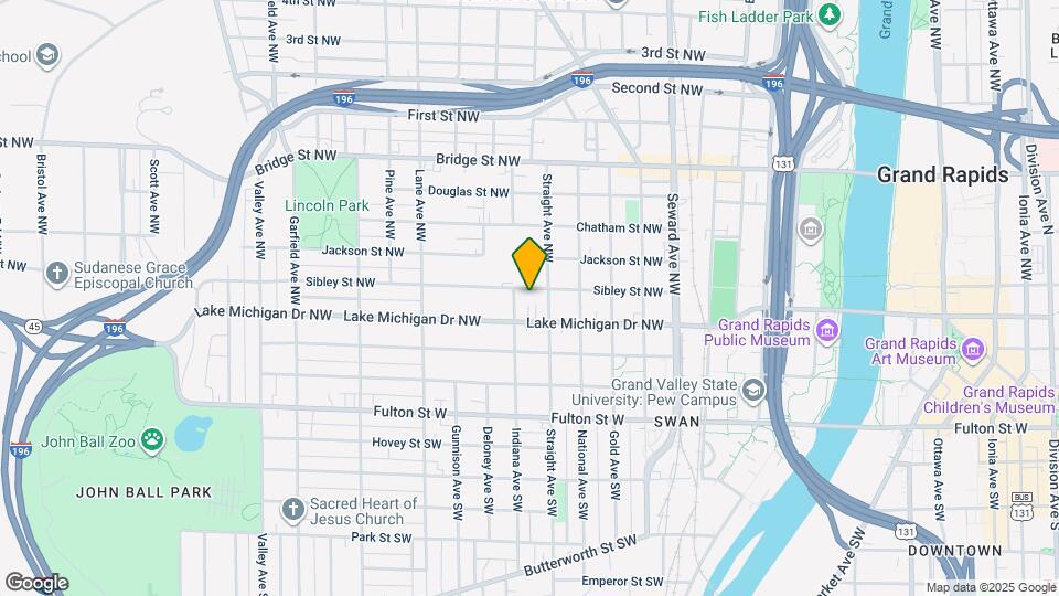 816 Sibley St NW Map and Location Details