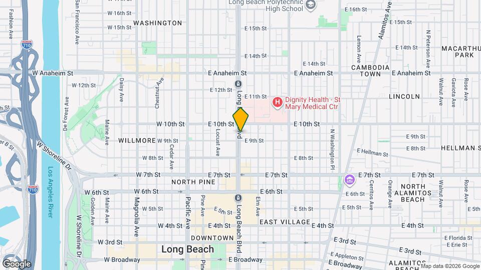 926 Long Beach Blvd, Unit 926 Mapa y Detalles de la Ubicación