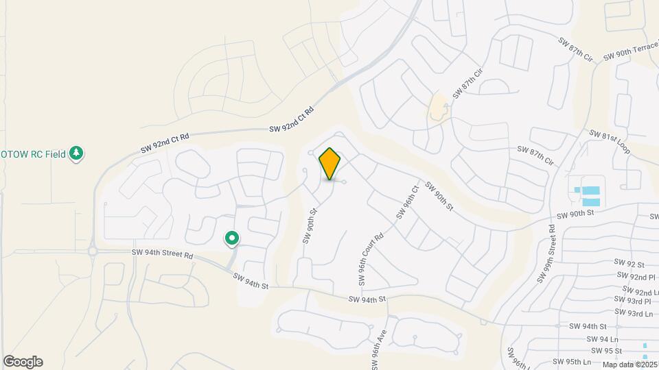 9761 SW 90th St Map and Location Details