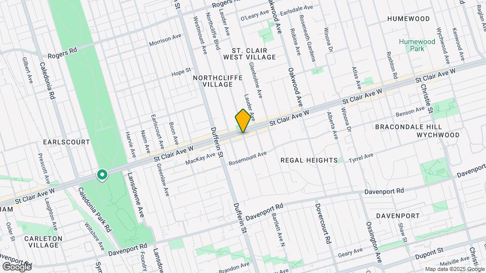 98 Northcliffe Boulevard Map and Location Details