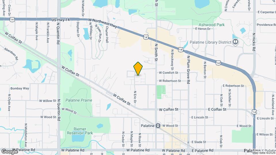 425 N Eric Dr, Unit 3A Mapa y Detalles de la Ubicación