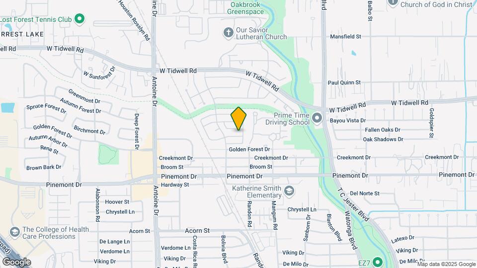 5006 Birchmont Dr Map and Location Details
