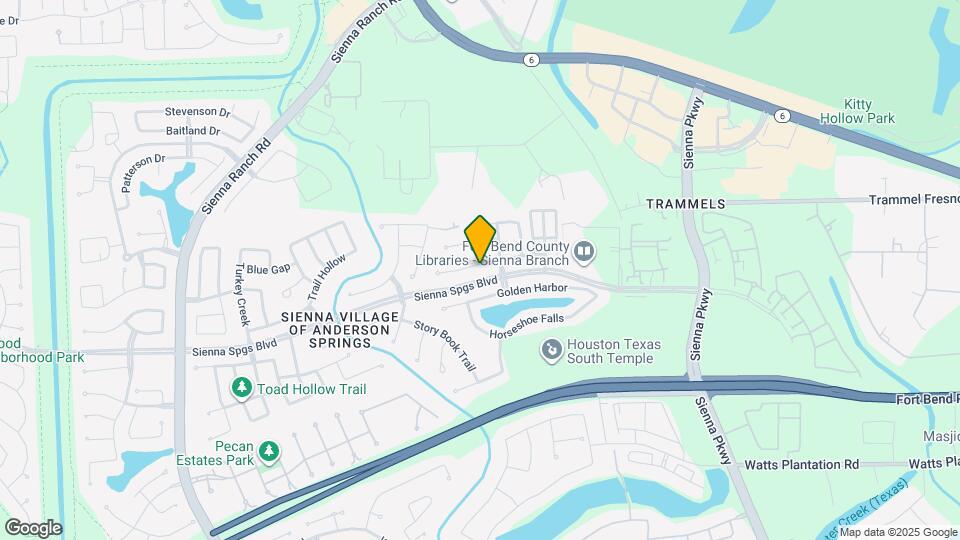 8114 Silverspot Ln Map and Location Details