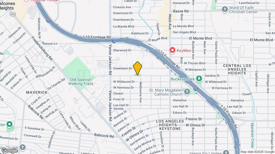 1010 Gardina St Map and Location Details