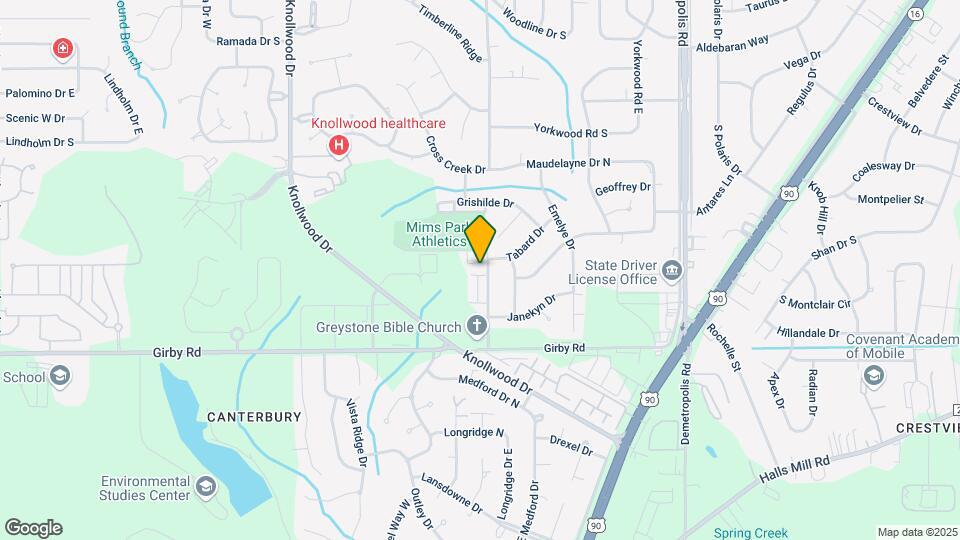 3370 Dandale Dr Map and Location Details
