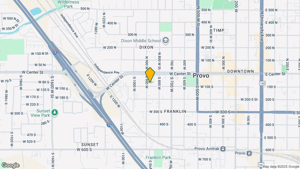 876 W 100 S Map and Location Details