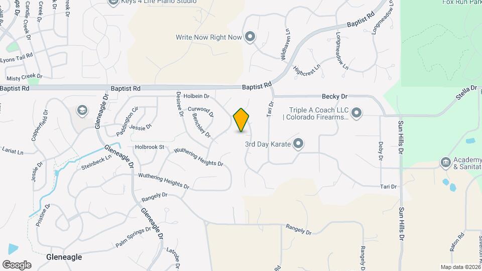 15310 Ridgefield Ln Map and Location Details