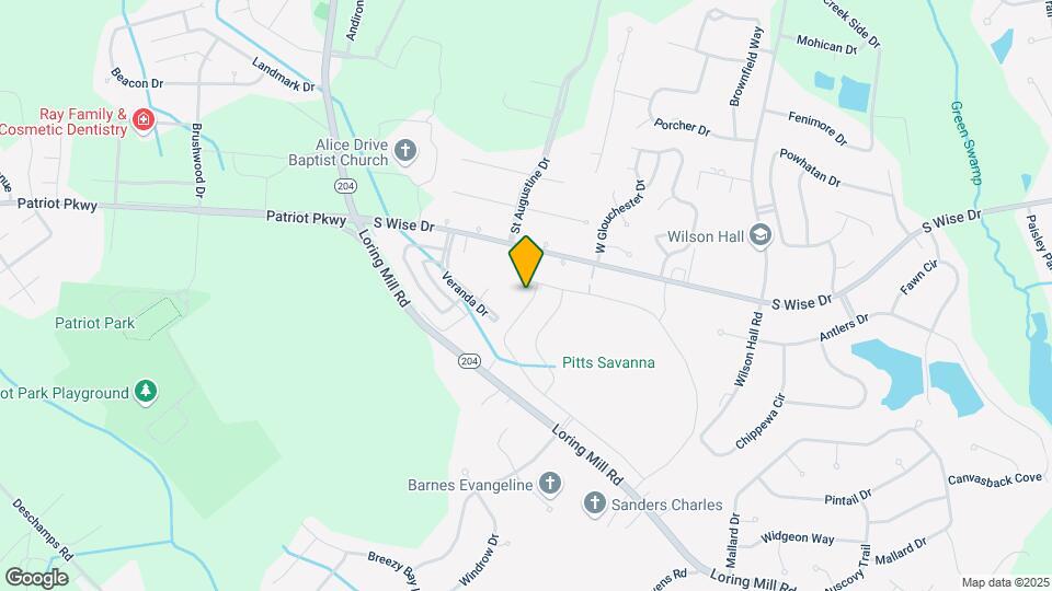850 Curlew Cir Map and Location Details