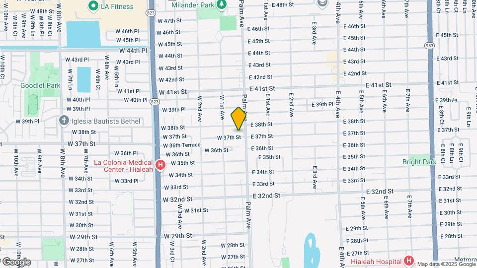 37 W 37th St Map and Location Details
