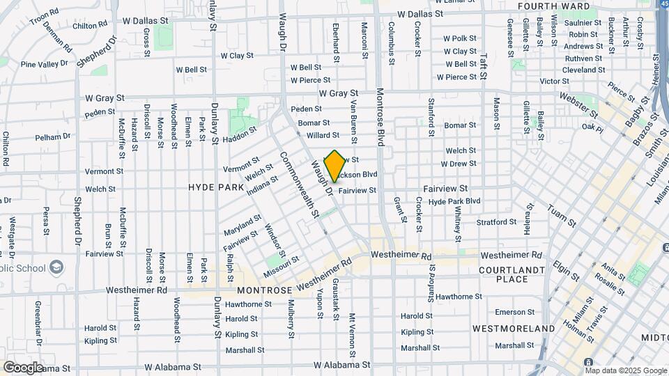 1326 Fairview Ave Mapa y Detalles de la Ubicación