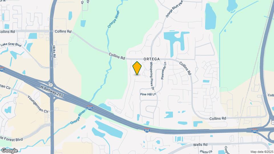 8227 Oak Crossing Dr W Map and Location Details