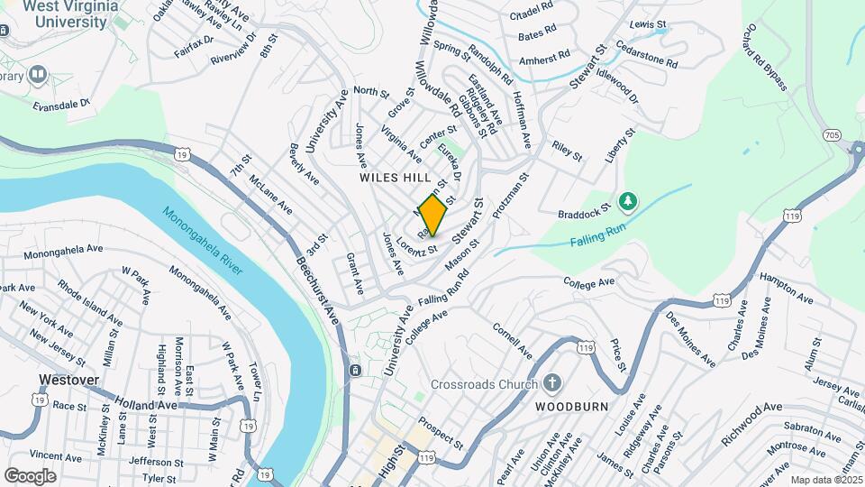 136 Lorentz St Map and Location Details