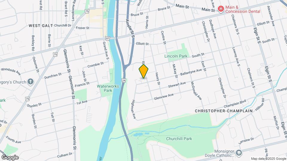 70 Albert St Map and Location Details