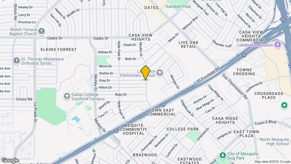 3404 Gray Dr Map and Location Details