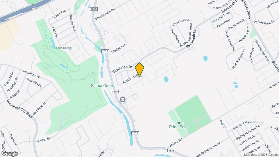 3083 Mondavi Crest Map and Location Details