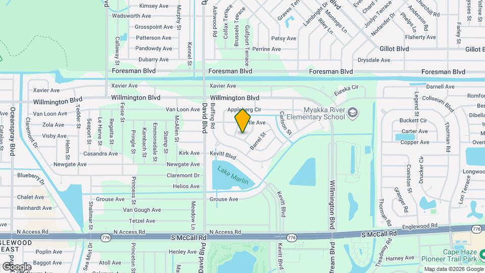 6193 Cabal Ln Map and Location Details